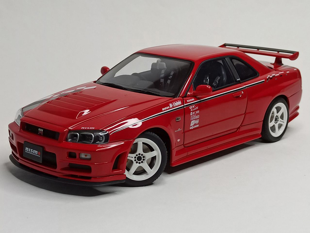NISSAN SKYLINE GT-R NISMO R34 R-TUNE 1:18 AUTOART