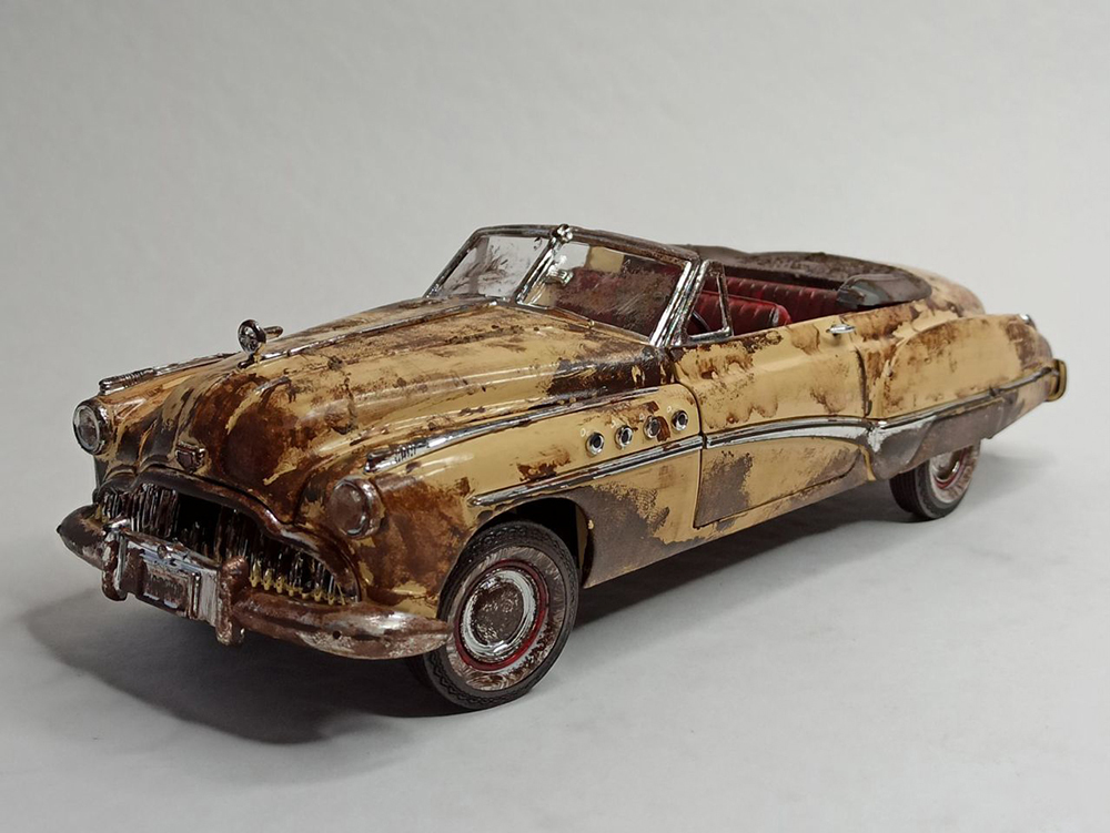 BUICK ROADMASTER-1949 (RAT LOOK STYLING) 1:18