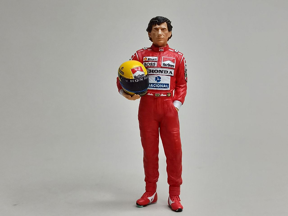 ФИГУРКА "AYRTON SENNA" 9СМ ДЛЯ ДИОРАМЫ И ТД 1:18