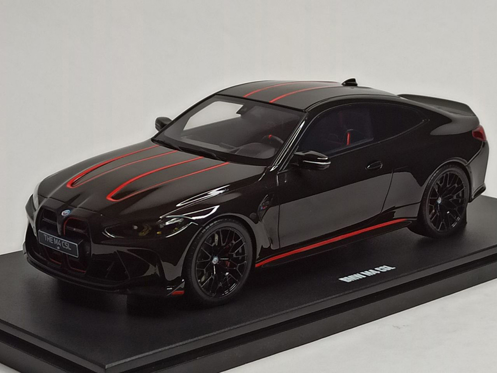 BMW M4 CSL BLACK 1:18 GT SPIRIT