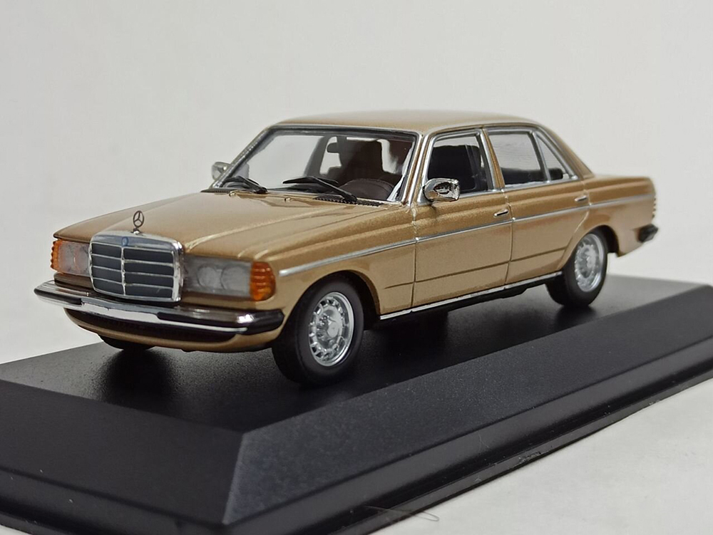 MERCEDES 230E (W123) 1982 GOLD 1:43