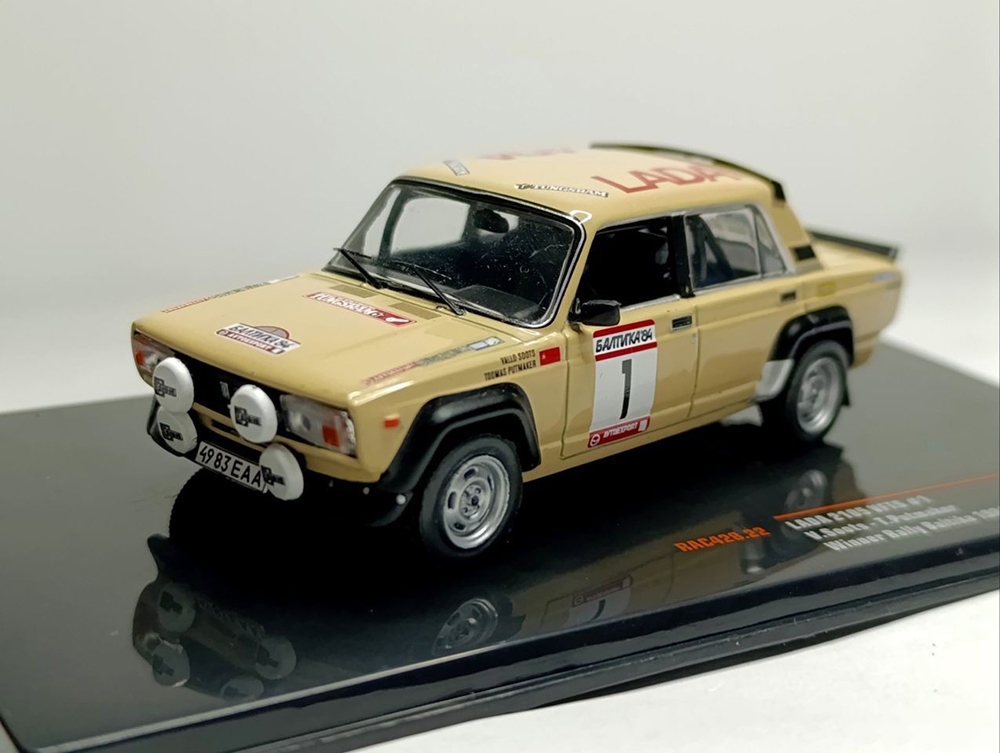 ВОЛЖСКИЙ АВТОМОБИЛЬ LADA 2105 VFTS #1 RALLY BALTIC 1984 1:43