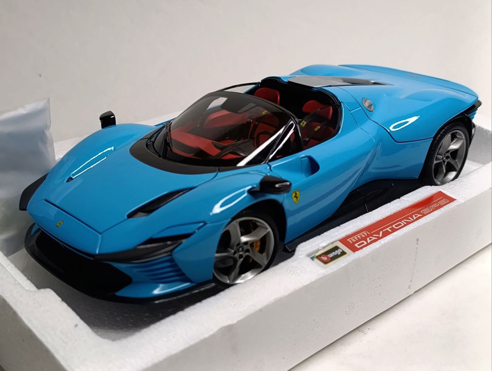 FERRARI DAYTONA SP3 CLOSED 2022 BBURAGO 1:18