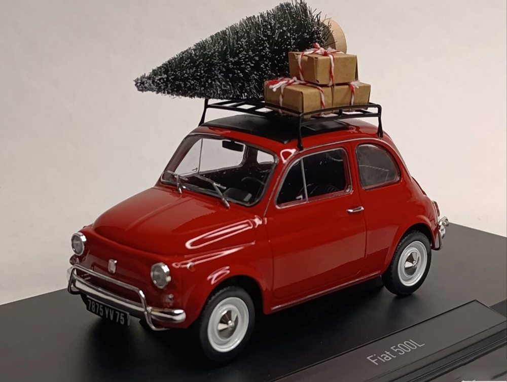 FIAT 500 L "НОВОГОДНИЙ" 1:18 NOREV