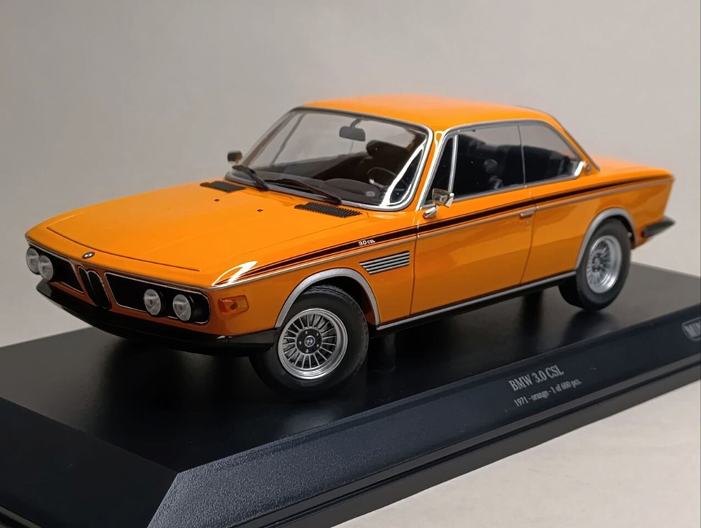 BMW 3.0 CSL -1971 MINICHAMPS 1:18