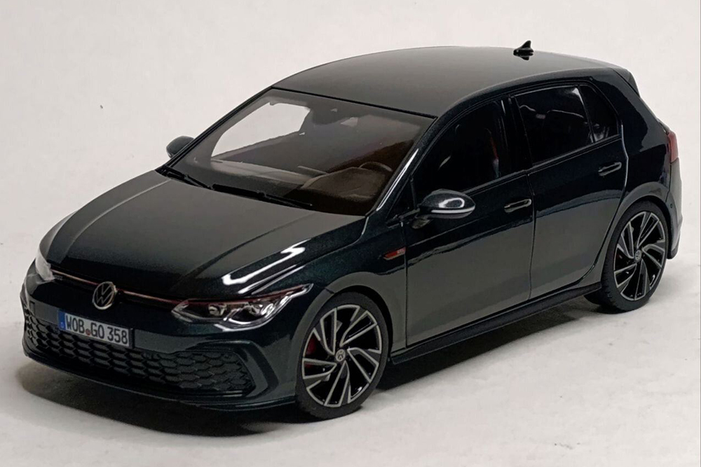 VW VOLKSWAGEN GOLF 8 (VLLL) GTI BLACK NOREV 1:18