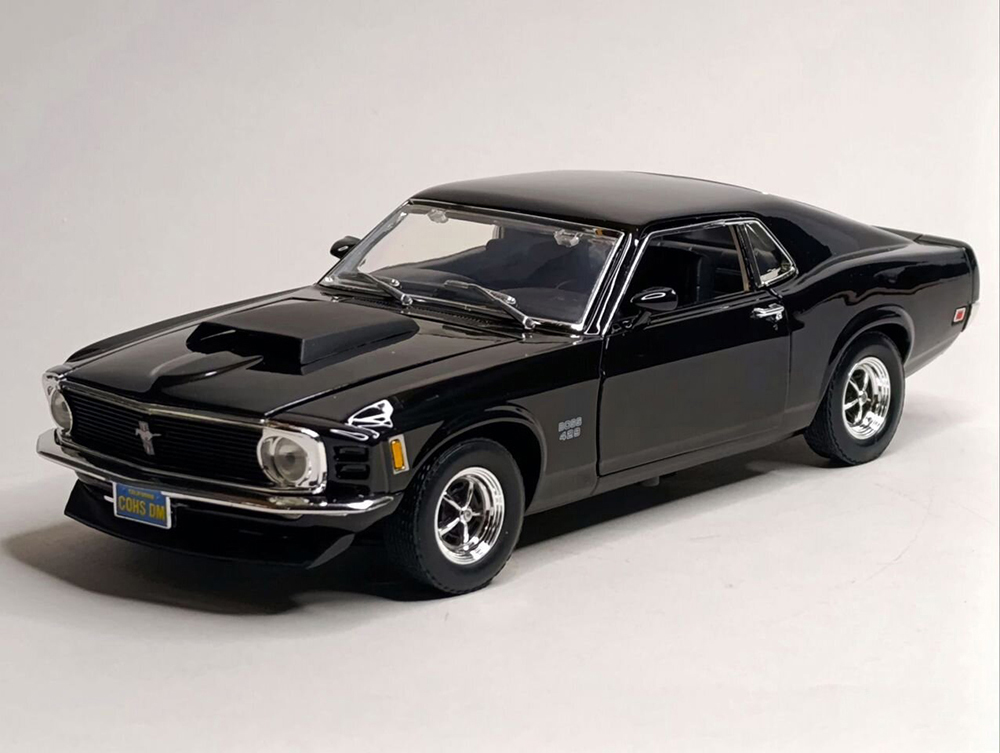 FORD MUSTANG BOSS 429 1970 BLACK / ФОРД МУСТАНГ ЧЕРНЫЙ