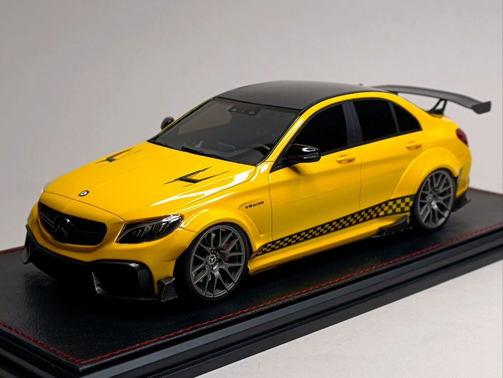 MERCEDES C63 S AMG DARWINPRO W205 WIDEBODY 1:18