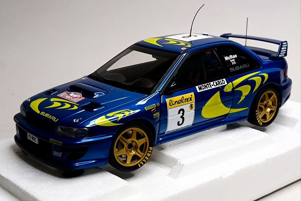 SUBARU IMPREZA WRX 1997 #3 AUTOART 1:18