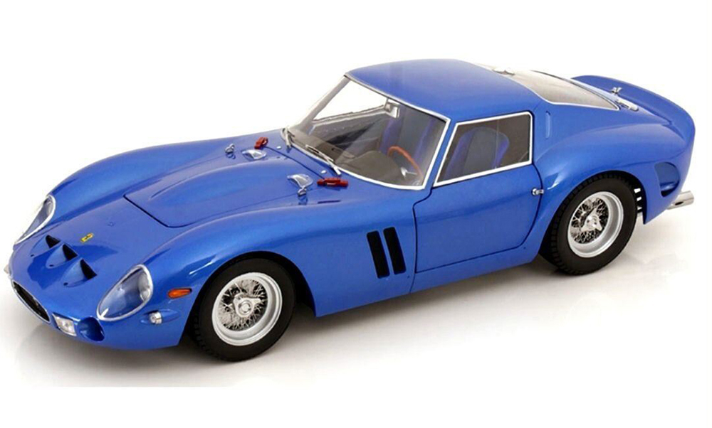 FERRARI 250 GTO 1962 BLUE 1:12 KK SCALE