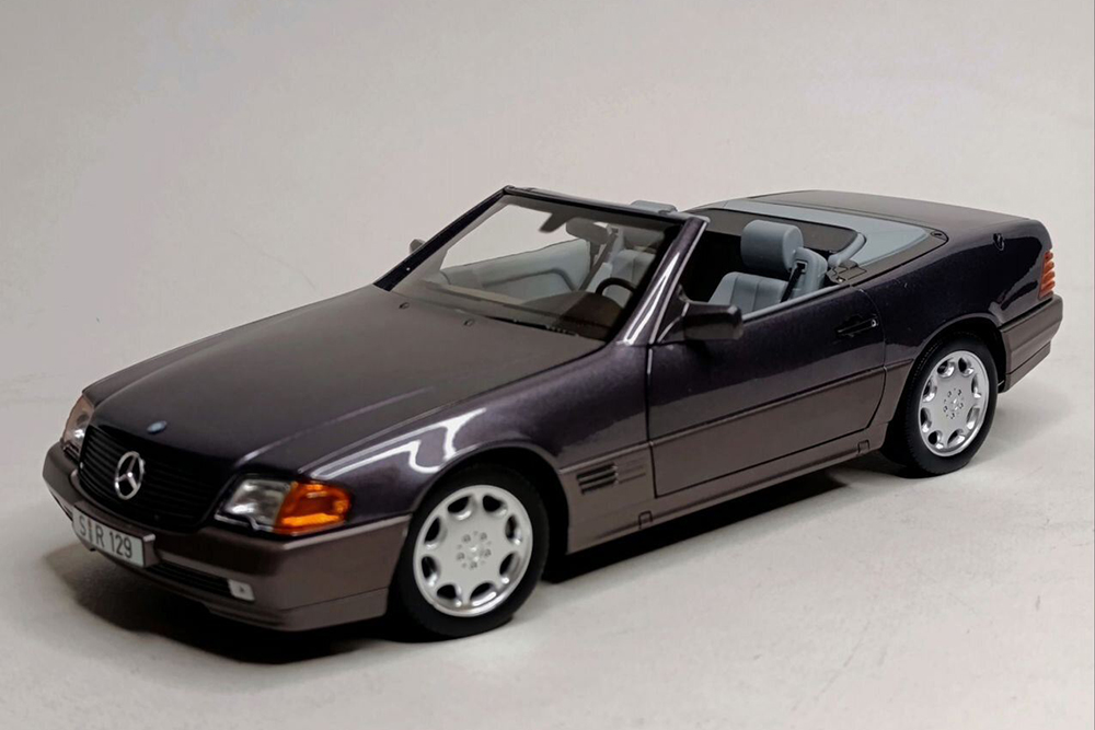 MERCEDES SL 500 (R129) BORNIT MET W129 NOREV 1:18