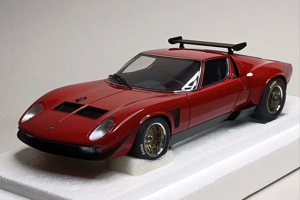 LAMBORGHINI MIURA JOTA SVR RED 1:18 AUTOART