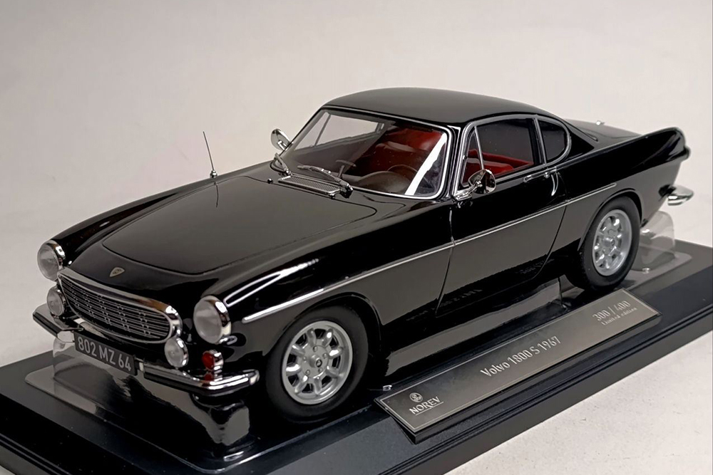 VOLVO 1800 S 1967 BLACK 1:18 NOREV ЛИМИТ 400ШТ