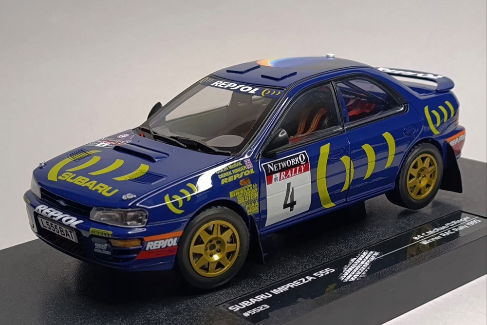 SUBARU IMPREZA 555 WINNER 1995 SUN STAR 1:18
