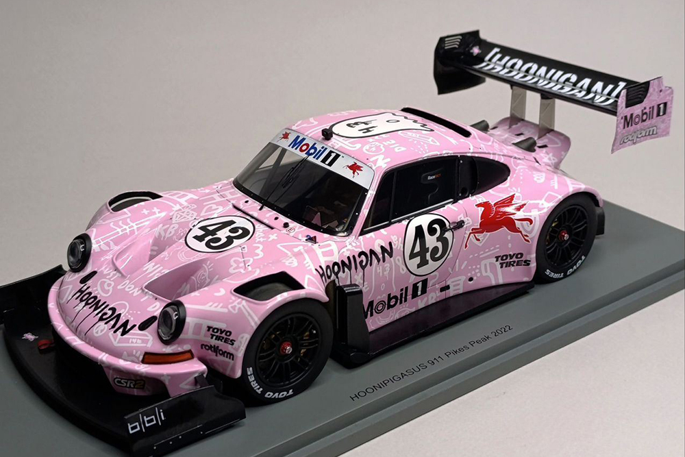 PORSCHE 911 HOONIPIGASUS PIKES PEAK KEN BLOCK 1:18