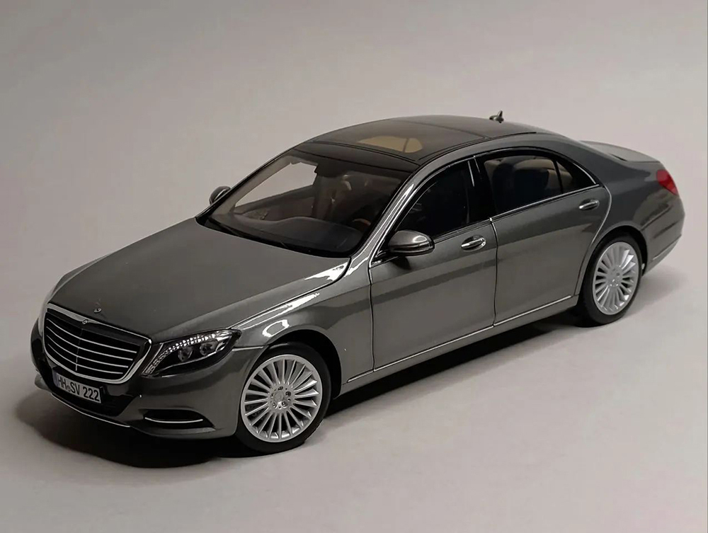 MERCEDES S CLASS W222 -2013 SILVER 1:18 NOREV