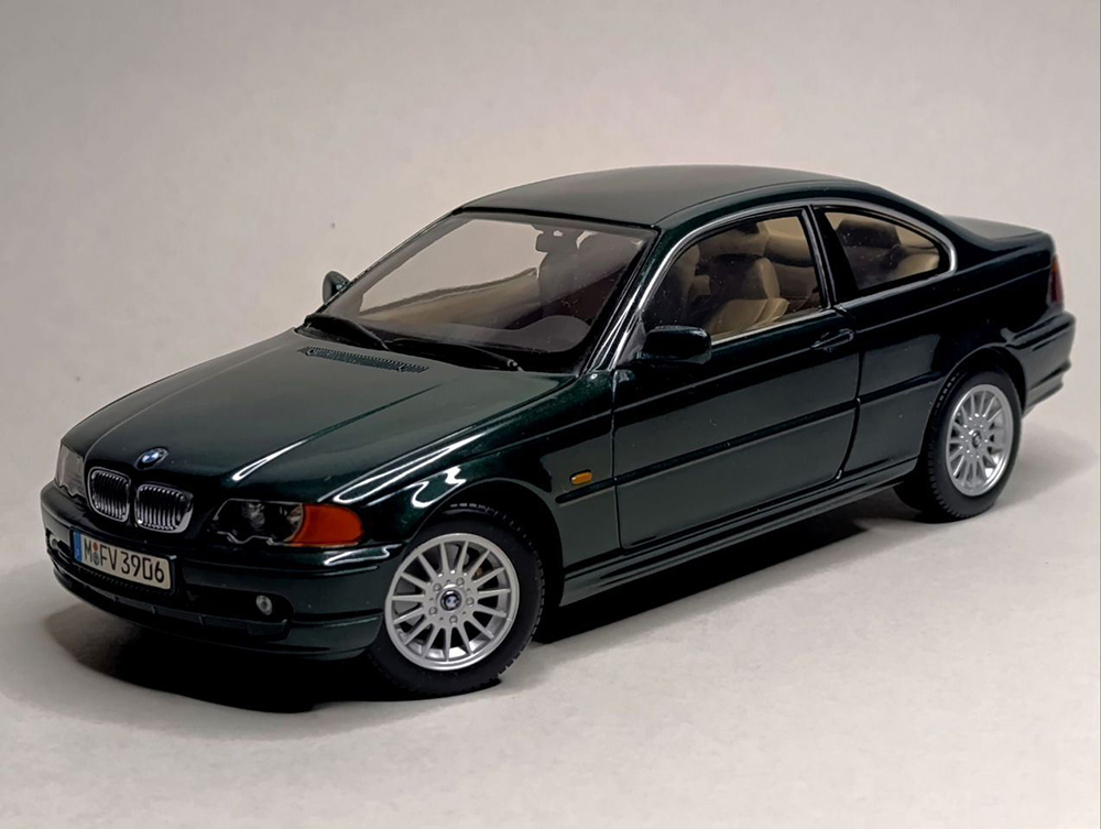 BMW 328CI (E46) GREEN 1:18 KYOSHO