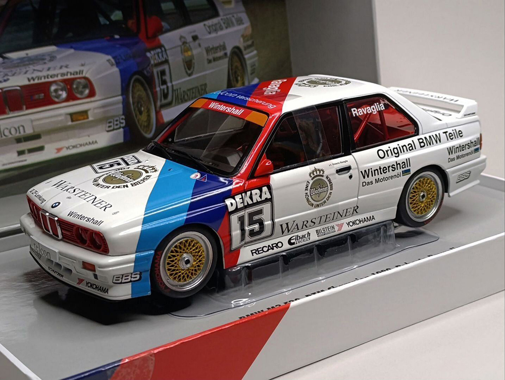 BMW M3 (E30) DTM 1989 ROBERTO RAVAGLIA 1:18
