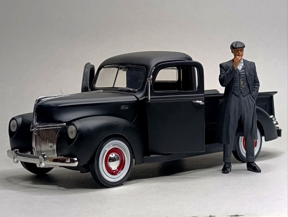 FORD PICKUP -1940 MATT BLACK 1:18 MOTORMAX