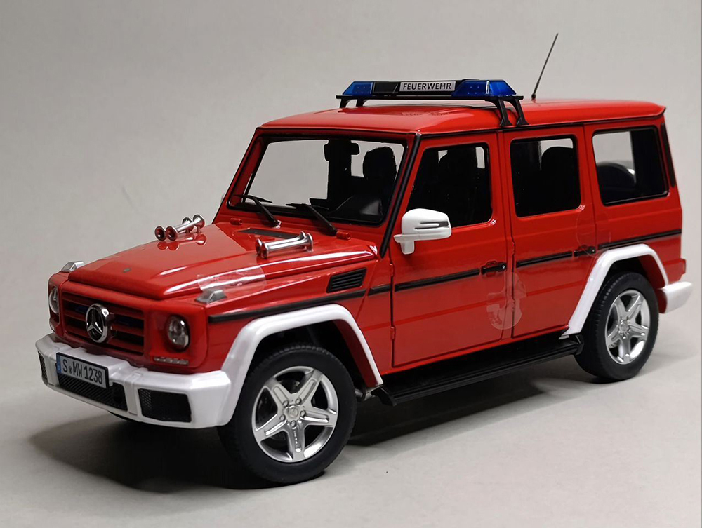 MERCEDES G CLASS (W463) ПОЖАРНЫЙ 1:18 I -SCALE