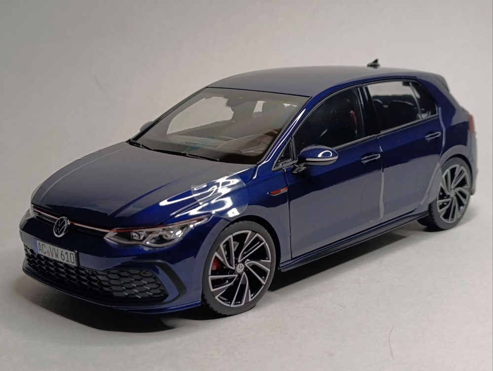 VW VOLKSWAGEN GOLF GTI -2021 BLUE 1:18 NOREV