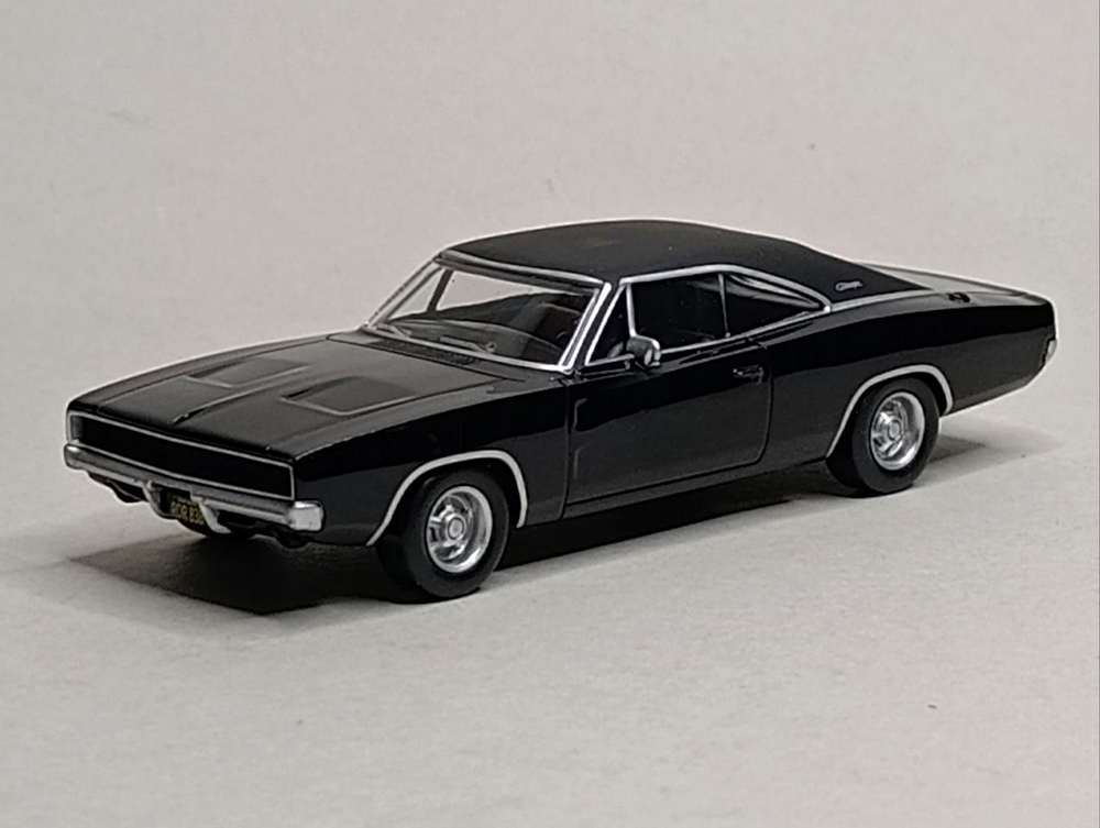 DODGE CHARGER 1968 BLACK 1:43 NOREV