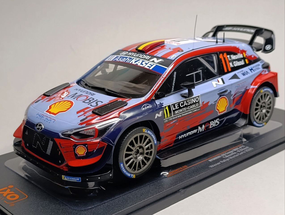 HYUNDAI I20 COUPE WRC #11 2020 IXO 1:18