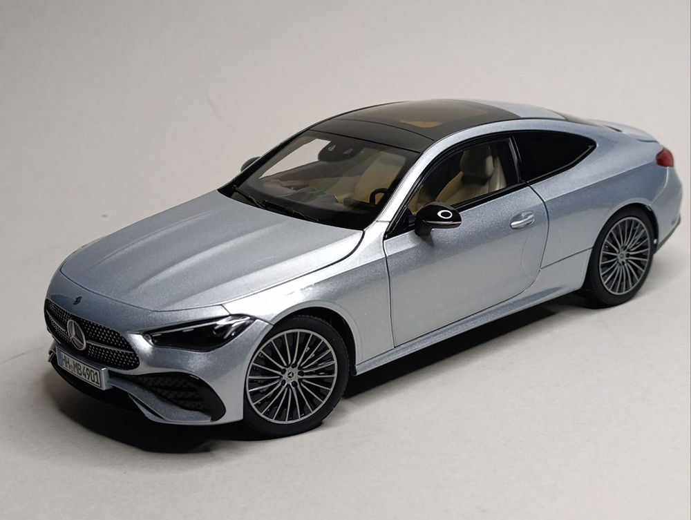 MERCEDES CLE COUPE (C236) SILVER 1:18 NOREV