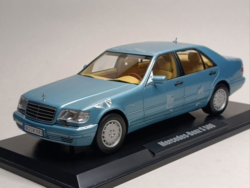 MERCEDES S500 W140 HELLBLAU MET. 1:18 NOREV