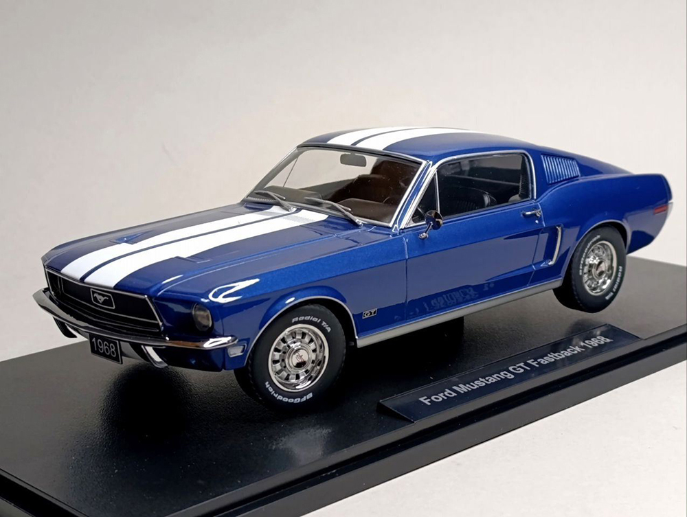 FORD MUSTANG GT FASTBACK 1968 KK SCALE 1:18