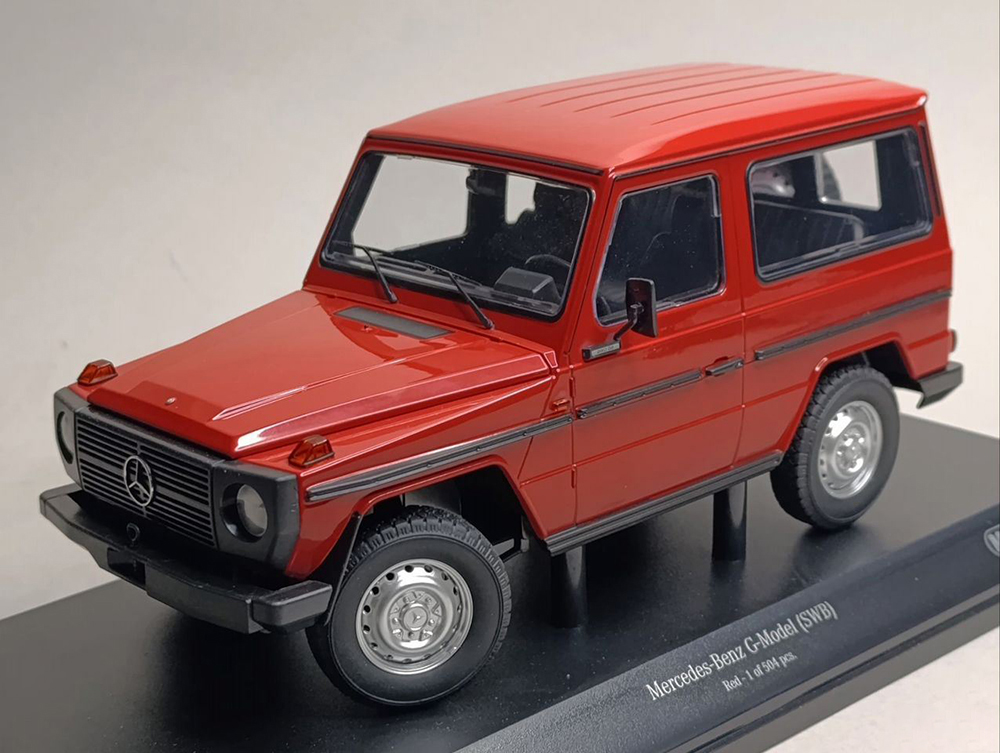 MERCEDES G-MODEL (SWB) RED G-CLASS 1:18