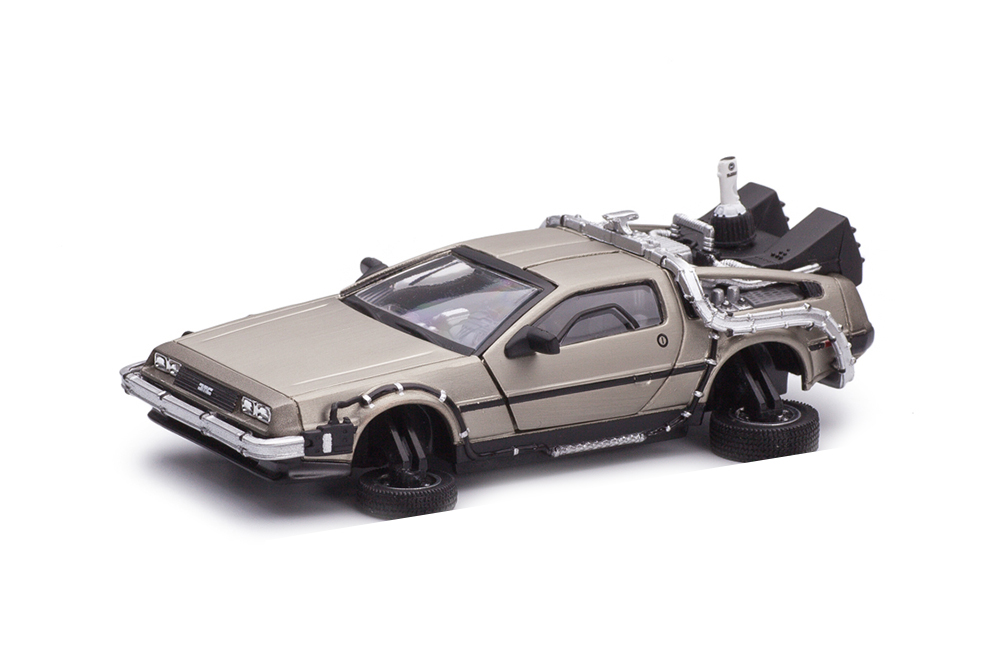 DELOREAN DMC12 "BACK TO FUTURE 2" (1983), SILVER