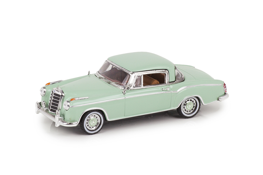 MERCEDES-BENZ 220SE 1958 W128 КУПЕ ЗЕЛЕНЫЙ