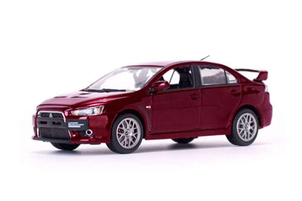 MITSUBISHI LANCER EVO X FINAL EDITION 2015 КРАСНЫЙ МЕТАЛЛИК