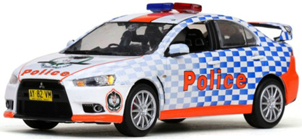 MITSUBISHI LANCER EVOLUTION X POLICE (ПОЛИЦИЯ АВСТРАЛИИ) 2009