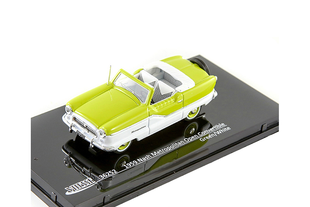 NASH METROPOLITAN CONVERTIBLE 1959 ЗЕЛЕНЫЙ/БЕЛЫЙ