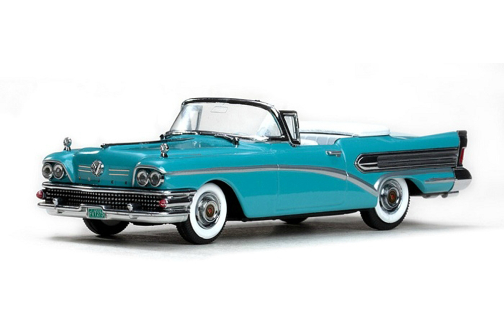 BUICK SPECIAL CONVERTIBLE 1958 БИРЮЗОВЫЙ