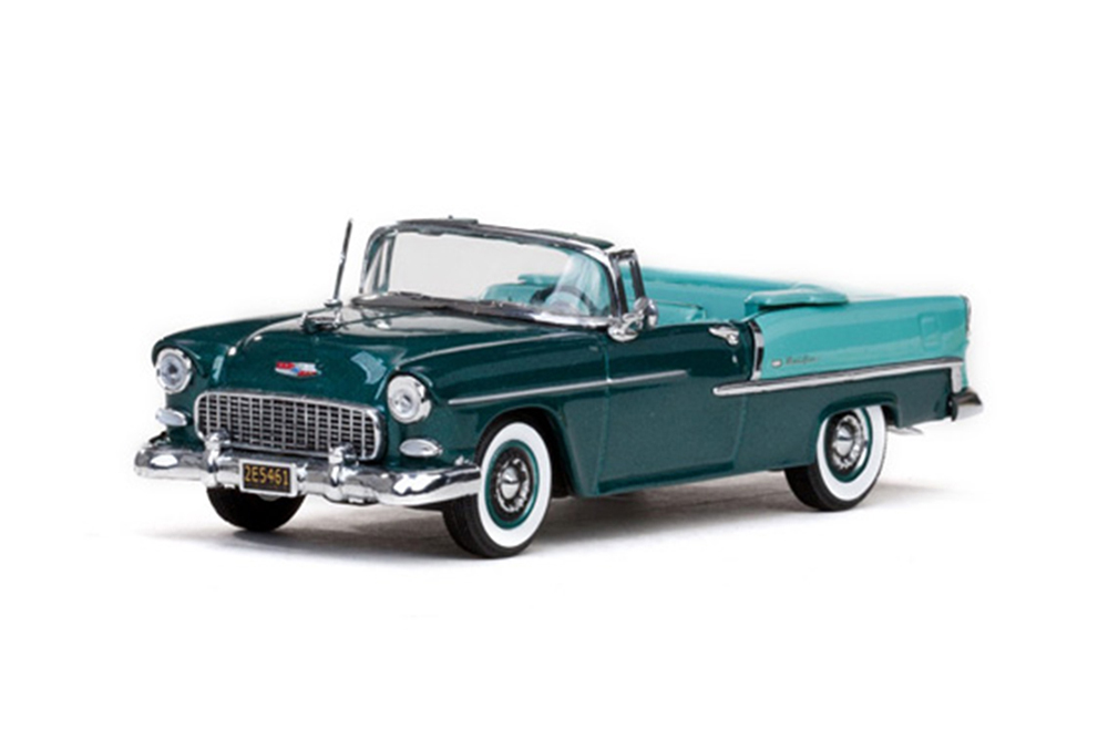 CHEVROLET BEL AIR HARD TOP 1955 ЗЕЛЕНЫЙ