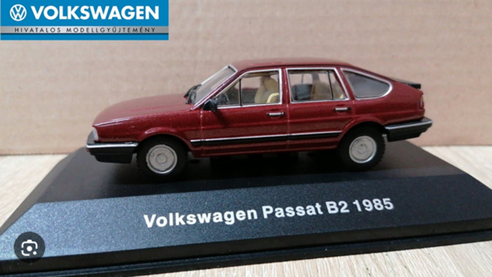 VW VOLKSWAGEN PASSAT B2 1985, RED