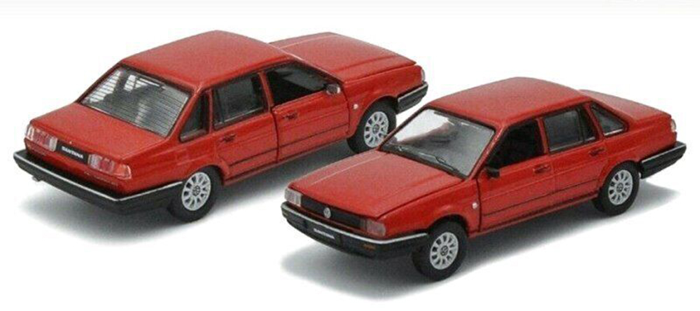 VW VOLKSWAGEN SANTANA КРАСНЫЙ (ДЛИНА МОДЕЛИ 6-10 СМ)