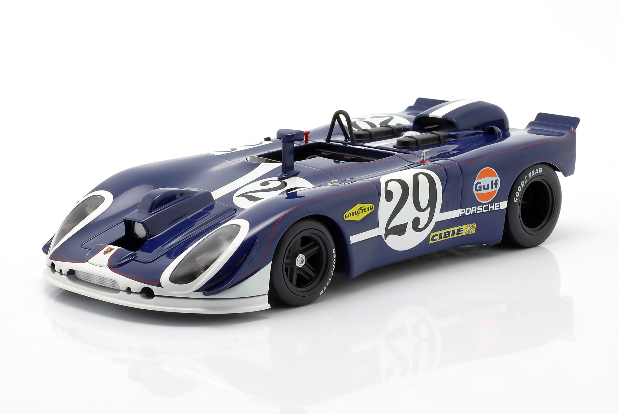 PORSCHE 908/02 #29 9TH 24H LEMANS 1970 LINGE, WILLIAMS CAMERA CAR / ПОРШЕ 908/02 9 МЕСТО 24 ЧАСА ЛЕ-МАН ЛИНГЕ ВИЛЬЯМС КАМЕРА АВТОМОБИЛЬ