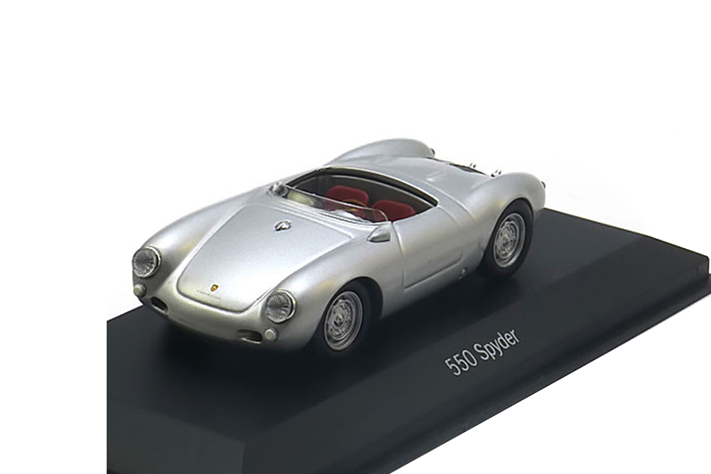 PORSCHE 550 SPYDER SILVER
