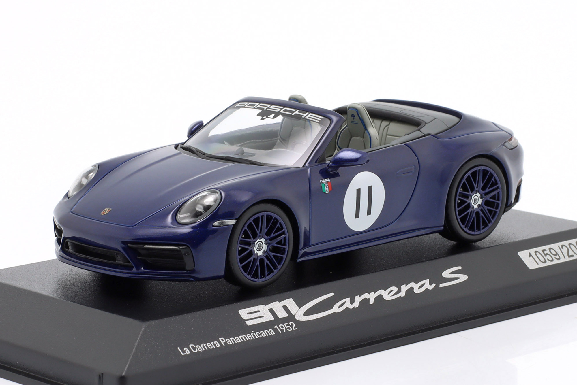 PORSCHE 911 (992) CARRERA S #11 TRIBUTE CARRERA PANAMERICANA 1952 / ПОРШЕ 911 992 КАРРЕРА ТРИБУТЕ ПАНАМЕРИКАНА