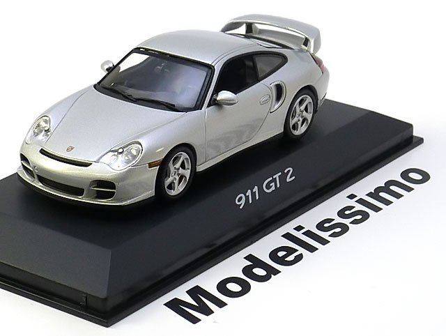 PORSCHE 911 (996) GT2 2000 SILVER
