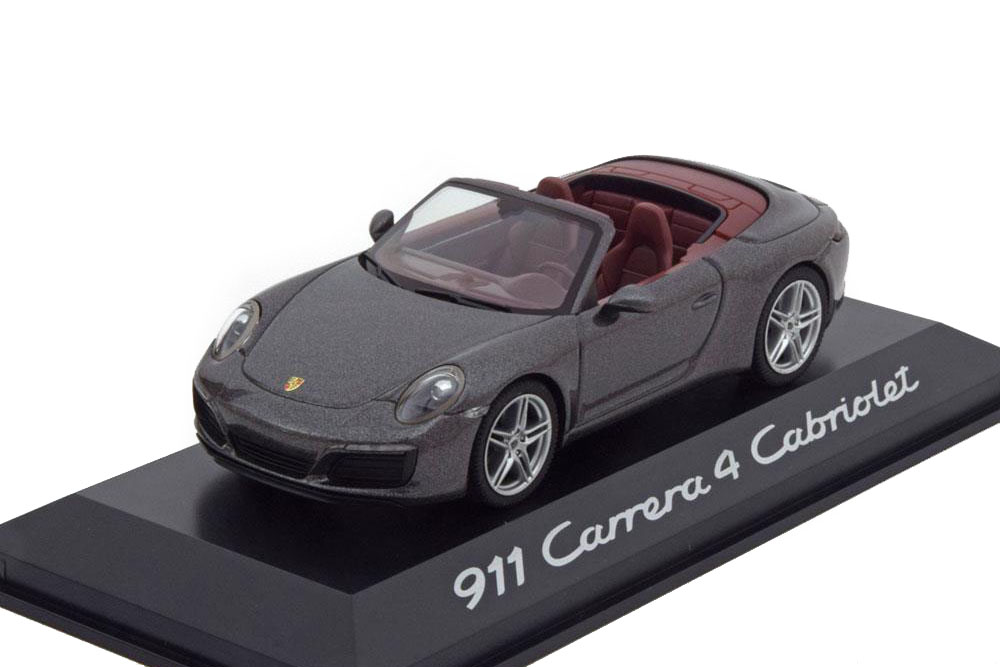 PORSCHE 911 (991/II) CARRERA 4 CONVERTIBLE 2016 GREY METALLIC