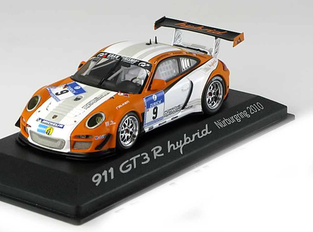 PORSCHE 911 (997) GT3 R HYBRID NO 9 NUERBURGRING 2010