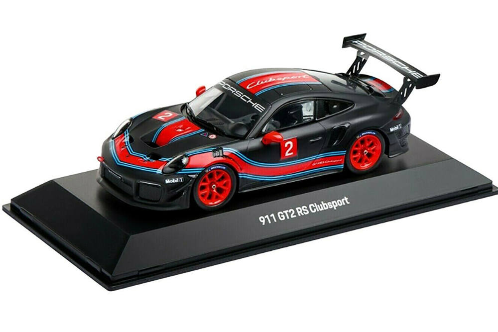 PORSCHE 911 (991.2) GT2 RS CLUBSPORT 2019 BLACK/RED