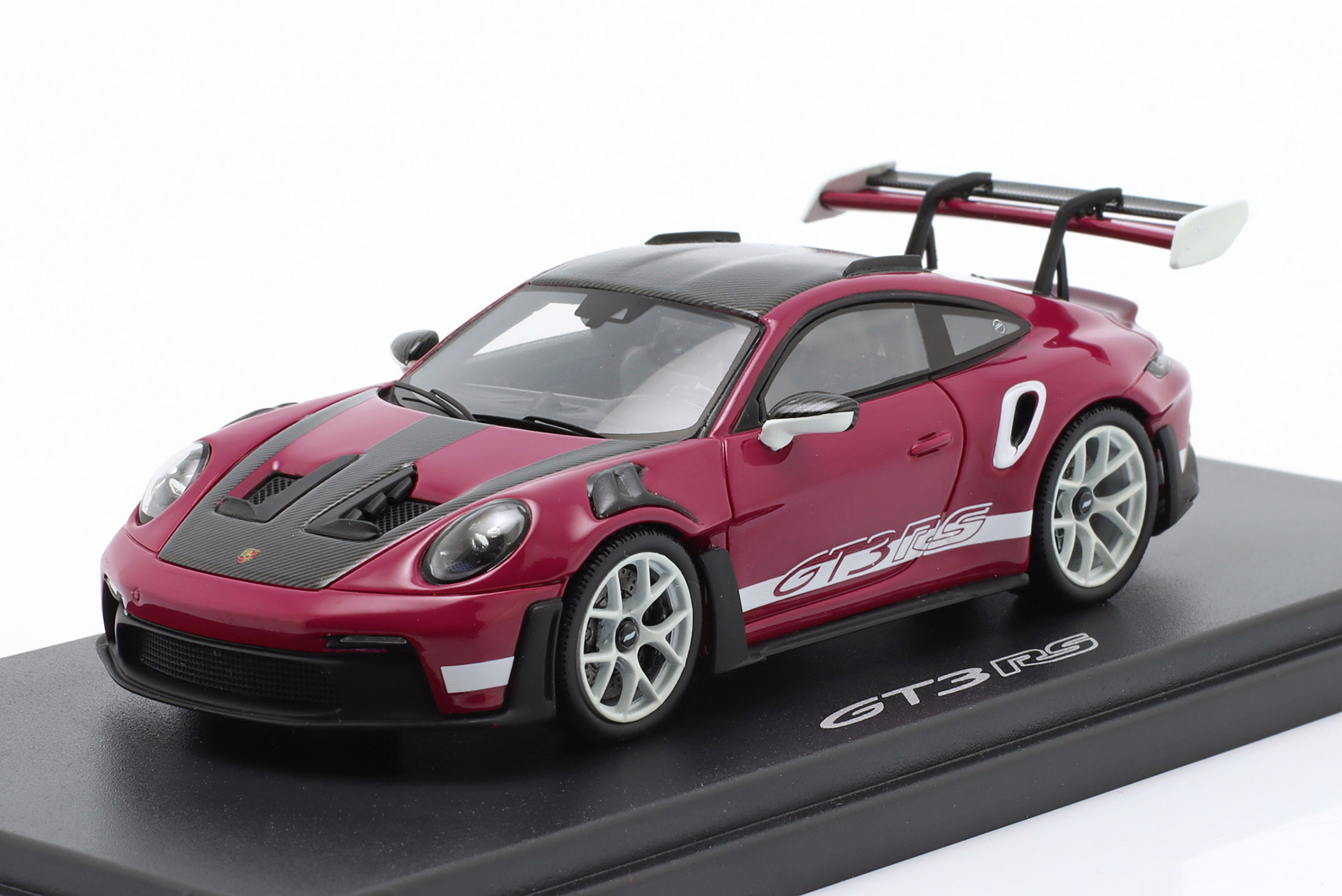 PORSCHE 911 (992) GT3 RS SPECIAL REQUEST YEAR 2024 STAR RUBY / ПОРШЕ 911 992 ГТ3 RS СПЕЦИАЛЬНАЯ РЕКВЕСТ РУБИНОВО-КРАСНЫЙ