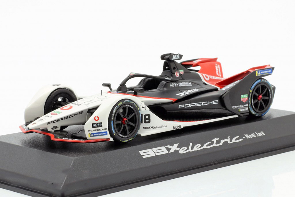 PORSCHE 99X ELECTRIC #18 NEEL JANI SANTIAGO EPRIX FORMULA E 2019/20 / ПОРШЕ 99Х ЭЛЕКТРИЧЕСКИЙ