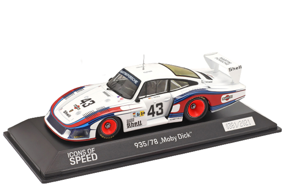 PORSCHE 935/78 MOBY DICK #43 8TH 24H LEMANS 1978 SCHURTI STOMMELEN